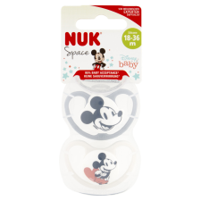 Nuk Space játszócumi Mickey 18-36 hó 2 db (fiú) cumi