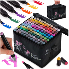 Nukido Alkohol markerek zacskóval 120 db Nukido NK-913 filctoll, marker