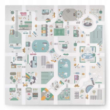Nukido Interaktív játszószőnyeg 105 x 105 cm Nukido Town 738000 játszószőnyeg