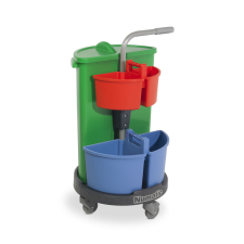 Numatic Carousel takarítókocsi 70 liter szemétgyűjtö kis és nagy vödör takarító és háztartási eszköz