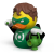 Numskull TUBBZ Cosplaying Ducks - DC Comics Zöld lámpás kacsa figura