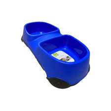  Nunbell dupla etetőtál-nagy - Kék kutyatál