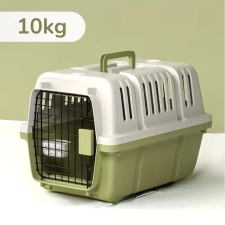 Nunbell Grand kisállat szállítóbox – 10 kg - Zöld szállítóbox, fekhely kutyáknak