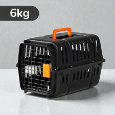 Nunbell Grand kisállat szállítóbox – 6 kg - Fekete szállítóbox, fekhely kutyáknak
