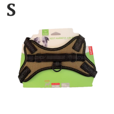  Nunbell Vest Harness Air típusú hám kisállatoknak-S - Khaki nyakörv, póráz, hám kutyáknak