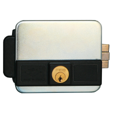 NUOVAFEB Elektromos zár, 8-12V/0,8A ac-dc impulzus, 50mm-es cilinder, zár és alkatrészei