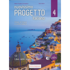  NUOVISSIMO PROGETTO 4 LIBRO nyelvkönyv, szótár