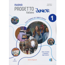  NUOVO PROGETTO ITALIANO JUNIOR 1 nyelvkönyv, szótár