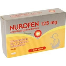  NUROFEN 125 MG VEGBELKUP GYERMEKEKNEK 10X gyógyhatású készítmény