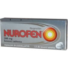  Nurofen 200 mg bevont tabletta 12x gyógyhatású készítmény