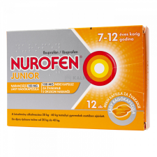 Nurofen Junior narancsízű 100 mg lágy rágókapszula 12 db vitamin és táplálékkiegészítő