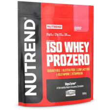 Nutrend ISO WHEY PROZERO, 500 g, süteménykrém vitamin és táplálékkiegészítő