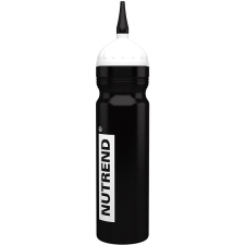 Nutrend kulacs ivócsőrrel, fekete, 1000ml kemping felszerelés