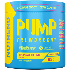 Nutrend PUMP 225 g, tropical blend vitamin és táplálékkiegészítő