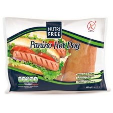 NUTRI FREE Panino gluténmentes hot-dog kifli 2x90g gluténmentes termék