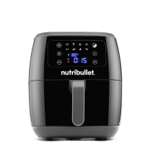 NutriBullet NBA071B XXL 1800 W, 7 l Fekete forrólevegős sütő fritőz