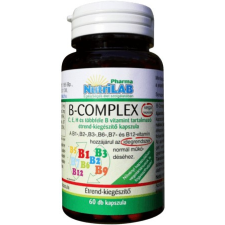 NutriLAB B-COMPLEX - 60 db vitamin és táplálékkiegészítő