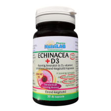 Nutrilab echinacea+D3 kapszula 30 db vitamin és táplálékkiegészítő