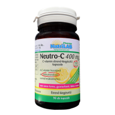 Nutrilab NEUTRO-C-vitamin 400 mg gyomorkímélő vega 90x vitamin és táplálékkiegészítő