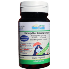 NUTRILAB RÓZSAGYÖKÉR-GINZENG KOMPLEX - 60 db vitamin és táplálékkiegészítő