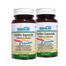 Nutrilab Szelén cinkkel DUO PACK 2x60 kapszula vitamin és táplálékkiegészítő