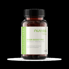Nutriqa BRAIN BOOST PRO - Mentális Fókusz Kúra 60 db vegán kapszulával vitamin és táplálékkiegészítő