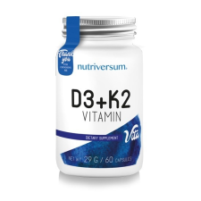 Nutriversum D3+K2 - 60 db vitamin és táplálékkiegészítő