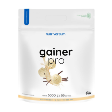 Nutriversum Gainer Pro - Tömegnövelő (5 kg, Vanília) vitamin és táplálékkiegészítő