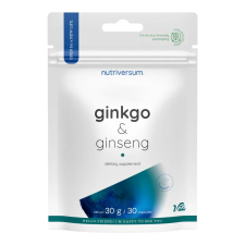 Nutriversum Ginkgo + Ginseng - 30 kapszula - Nutriversum vitamin és táplálékkiegészítő