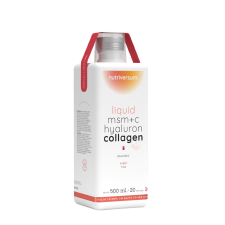 Nutriversum Liquid MSM+C Hyaluron Collagen - WOMEN (500 ml, Mangó) vitamin és táplálékkiegészítő