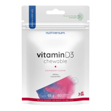 Nutriversum Vitamin D3 rágótabletta - 60 rágótabletta - Nutriversum vitamin és táplálékkiegészítő