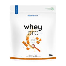 Nutriversum Whey PRO - Tejsavó Fehérje - PURE (1000 g, Sós Karamella) vitamin és táplálékkiegészítő