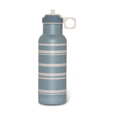 Nuuroo Conrad fém ivópalack 500ml- Kék csíkos babaétkészlet