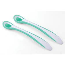 Nuvita 2Darabos kanál szett - zöld - 8485 (hőérzékelős) babaétkészlet