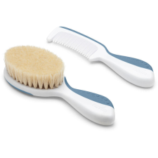 Nuvita fésű és hajkefe - Powder blue - 1137 babafésű
