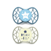 Nuvita Symmetric Air55 2db-os cumi szett 0+ - Powder Blue/Sage Green - csillag/álom 70652
