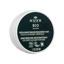Nuxe Bio Organic 24H Fresh-Feel Deodorant Balm Coconut & Plant Powder dezodor 50 g teszter nőknek dezodor