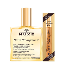 Nuxe Huile Prodigieuse szárazolaj + arany roll on (100ml+8ml) arcszérum