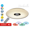 NÄVE NASHVILLE LED MENNYEZETI LÁMPA 24W BLUETOOTH HANGSZ.+TÁVIR. RGB