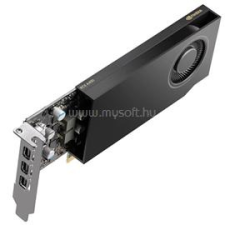 NVIDIA Videokártya PCI-Ex16x Quadro RTX A400 4GB DDR6 (900-5G172-2560-000) videókártya
