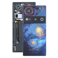  NX736J ZTE Nubia Z70 Ultra Kék akkufedél hátlap, kamera lencse mobiltelefon, tablet alkatrész