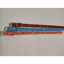  Nyakörv bélelt strasszvirág 15/40 nyakörv, póráz, hám kutyáknak