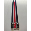  Nyakörv (bőr, varrás nélkül) kutyák részére (barna, fekete vagy piros színben) 3+mm/50mm/70cm