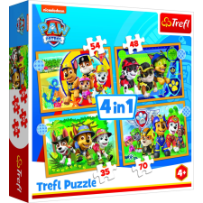  Nyaralás PAW Patrol 4 az 1-ben kirakós játék puzzle, kirakós
