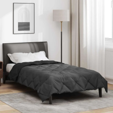 Nyári Takarmány Fekete és Antracit 200 x 140 cm Mikroszál lakástextília