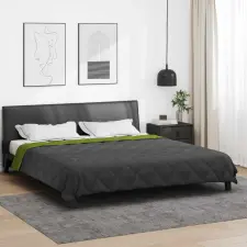  Nyári Takarmány Zöld és Antracit 240 x 200 cm Mikroszál lakástextília