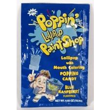  Nyelvfestős Nyalóka Pattogós Cukorral (Szeder ízű) 18,5g csokoládé és édesség