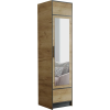  Nyílóajtós szekrény Roj1D - 53,2x205x39 cm tölgy craft arany