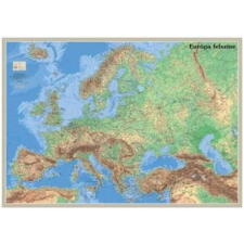 Nyír Karta Európa felszíne falitérkép, könyöklő Nyír-Karta 70x50 cm térkép