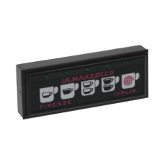  Nyomógomb panel 5 gomb kávéfőző kellék